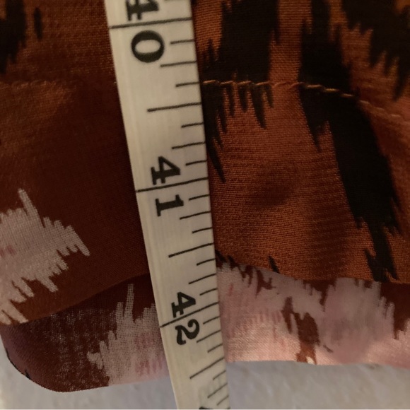 GANNI Monette Georgette Midi Cold Shoulder Floral Dress - Picture 9 of 12